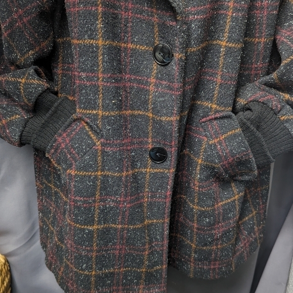 Johnathan Stevens Vintage Wool Blend Jacket Sz 16 - Picture 4 of 11